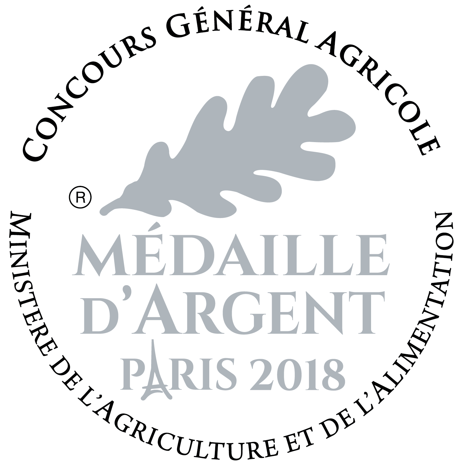 Medaille Argent 2018 RVB