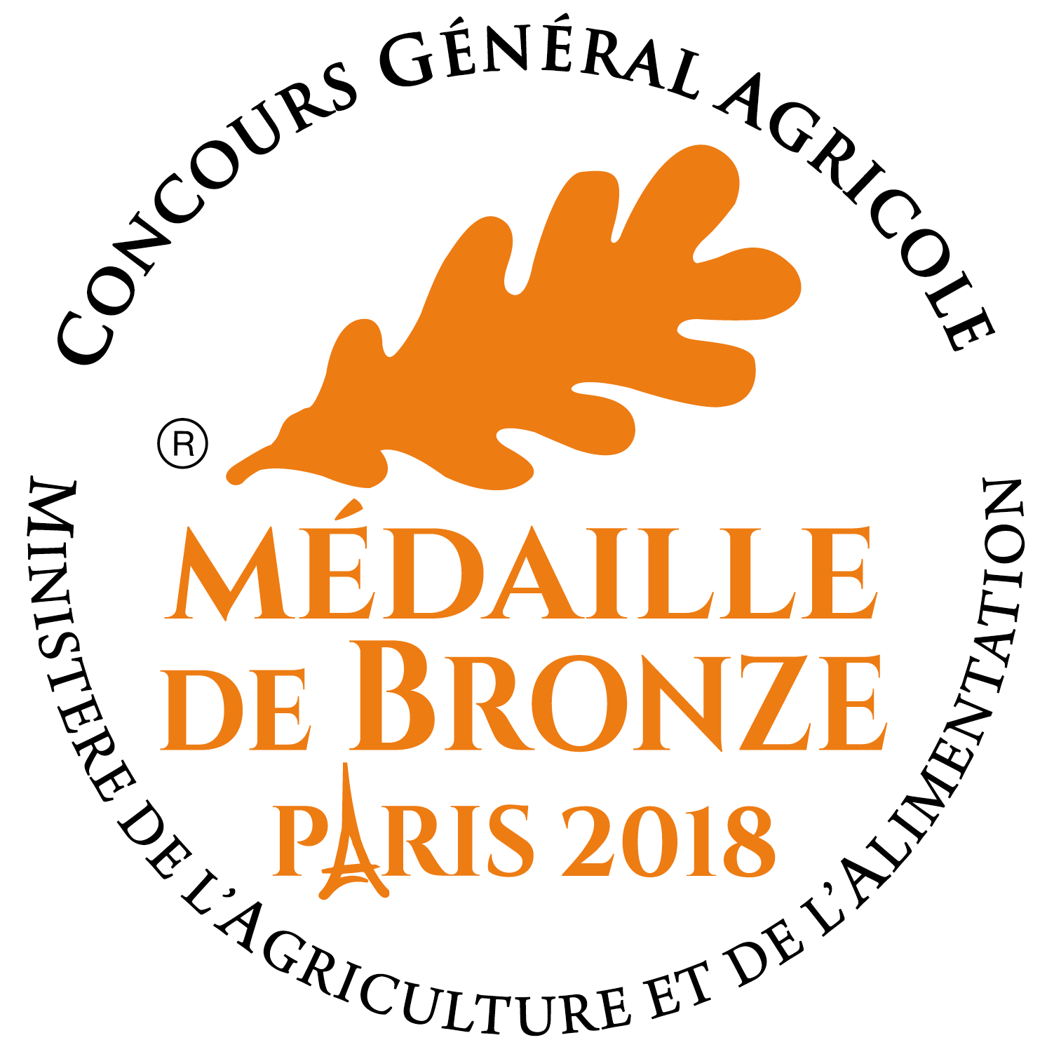 Medaille Bronze 2018 RVB